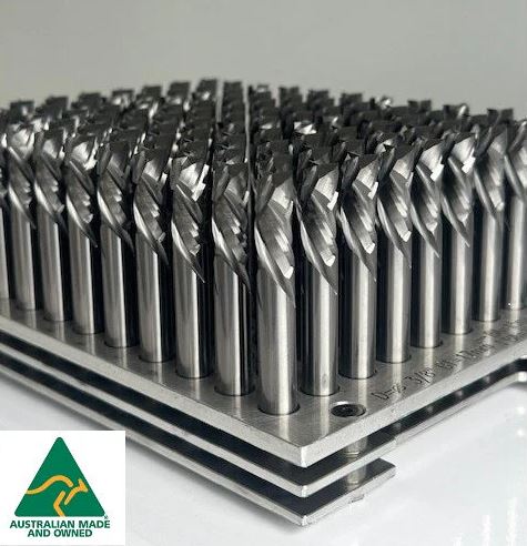 Australian Made Compression Cutter - 10x22x75 z=3 Coated – Brisbane Saw